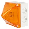 Moflash Amber Xenon Beacon Flashing, Surface Mount, Polycarbonate, 230V AC, IP66/IP67 X700-22-01