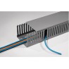 HellermannTyton Cable Trunking, Open Slot, Grey, Polyvinyl Chloride, 37.5mm Width x 50mm 185-43750 HTWD-PD-37.5X50-PVC-GY