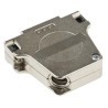 Phoenix Contact DSSC Series Die Cast Zinc Right Angle D-Sub Backshell, 25 Way Strain Relief 1419728