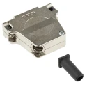 Phoenix Contact DSSC Series Die Cast Zinc Right Angle D-Sub Backshell, 25 Way Strain Relief 1419728