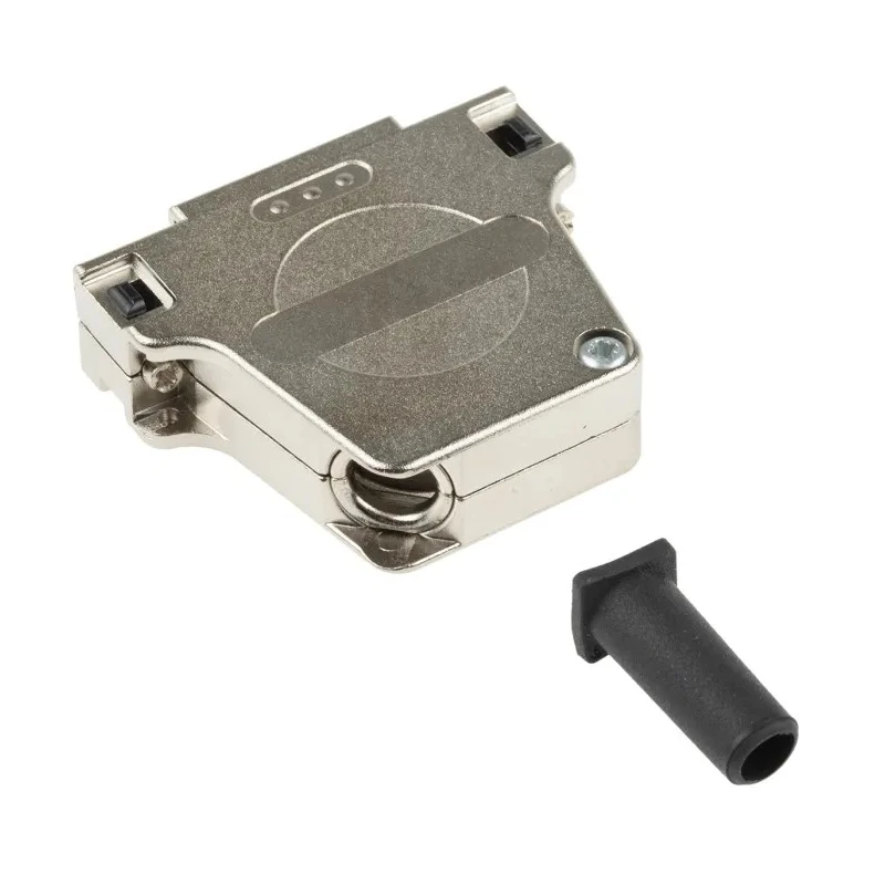Phoenix Contact DSSC Series Die Cast Zinc Right Angle D-Sub Backshell, 25 Way Strain Relief 1419728