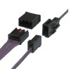 JST AIT-II Automotive Connector Female Black Cable, 6 Way, Crimp, 5A, -40°C to 105°C, AIT2PB-06-1AK