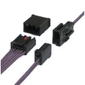 JST AIT-II Automotive Connector, Male, Black, PCB Mount, 6 Way Crimp, 5A, S06B-AIT2-1AK