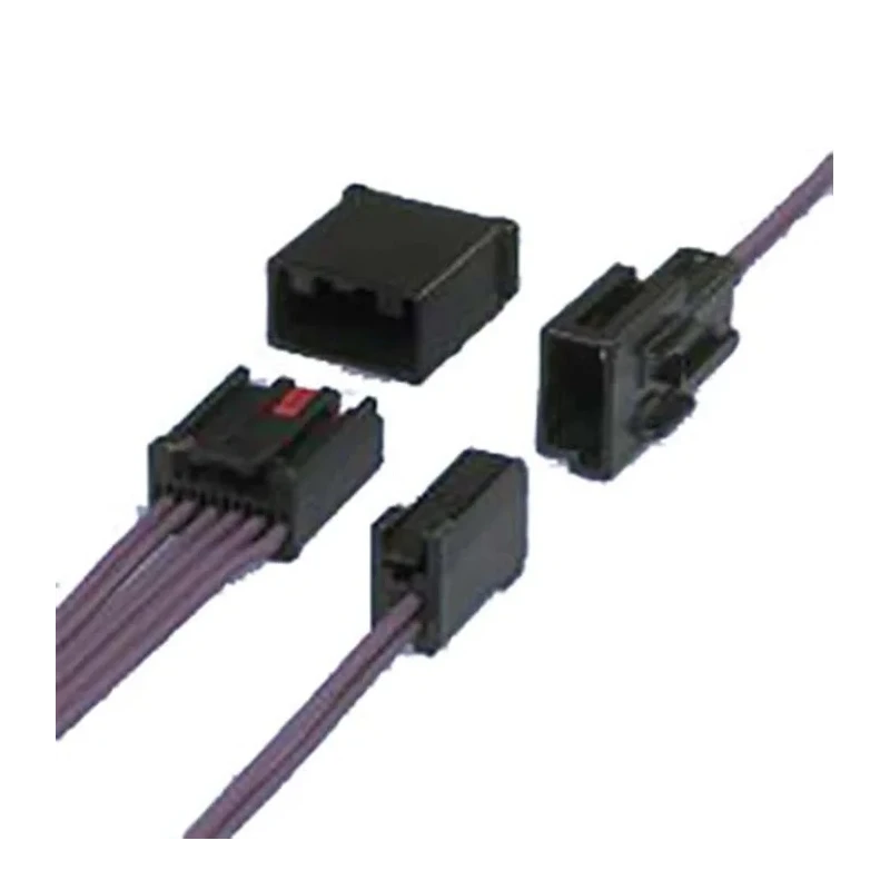 JST AIT-II Automotive Connector, Male, Black, PCB Mount, 6 Way Crimp, 5A, S06B-AIT2-1AK