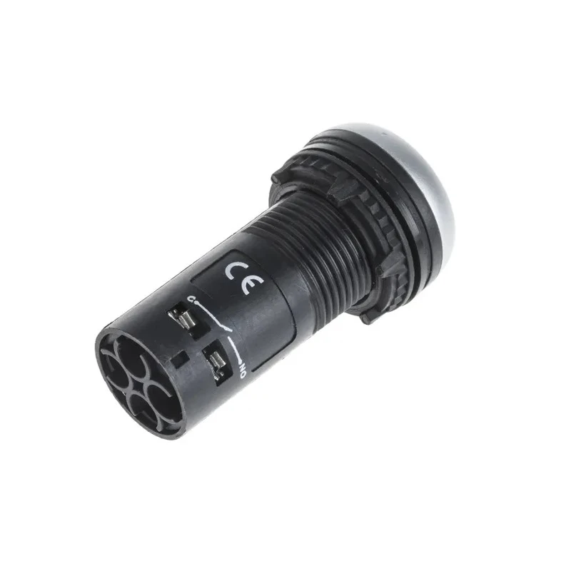 RS PRO Panel Mount Push Button Switch 22 mm Cutout Green Momentary SPDT IP65 145-0615