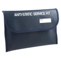 RS PRO ESD Field Kit 0.5m, Blue Heavy Duty Mat with 2 Pockets and 2 x 10 mm Studs 145-2122
