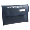 RS PRO ESD Field Kit 0.5m, Blue Heavy Duty Mat with 2 Pockets and 2 x 10 mm Studs 145-2122