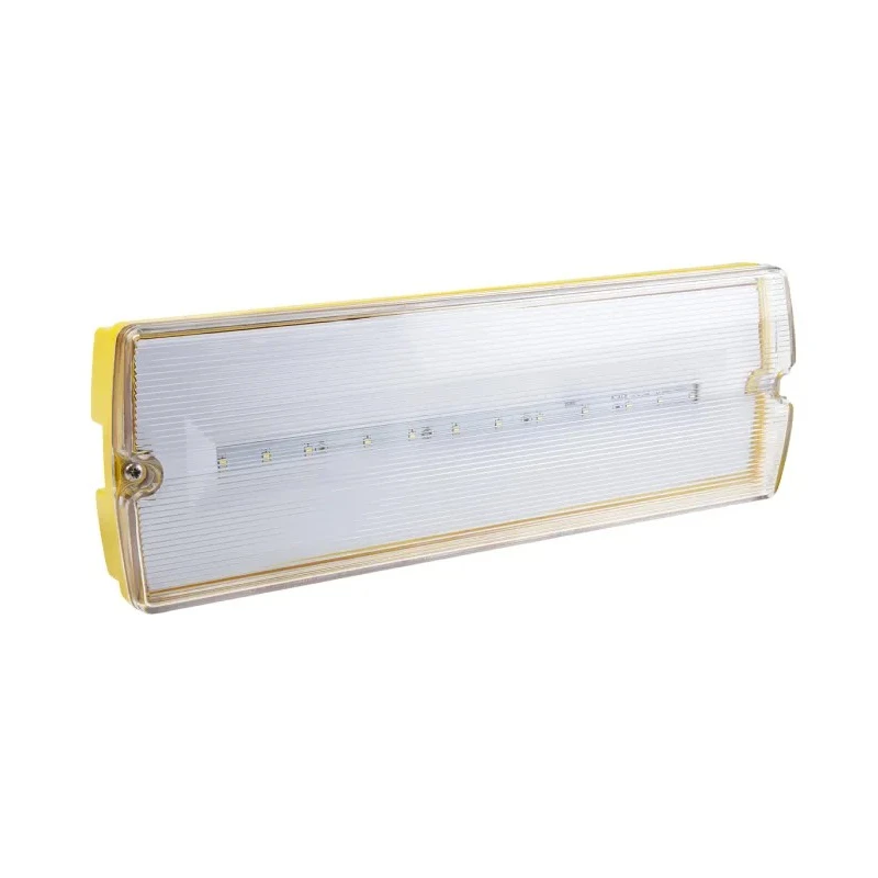 RS PRO LED Emergency Lighting 3W, Rectangular, Single Batten, 110V, 1 Lamp, 355mm, IP65 145-5911