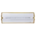 RS PRO LED Emergency Lighting 3W, Rectangular, Single Batten, 110V, 1 Lamp, 355mm, IP65 145-5911