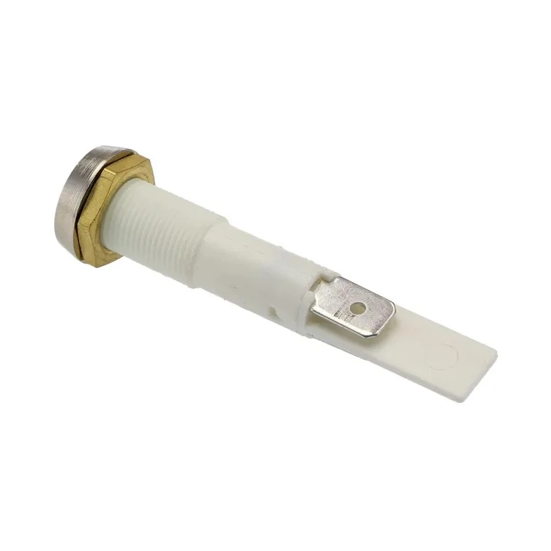 Arcolectric (Bulgin) Ltd Green Panel Mount Indicator 12V 37mA IP67 Flush Solder Tab C027500FAO