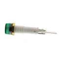 Arcolectric (Bulgin) Ltd Panel Mount Indicator 230V AC, Green Neon Light, Solder Tab Termination, IP67, 10mm C027700NAR