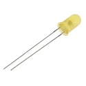 Broadcom Yellow LED 2.5V 5 mm Through Hole Diffused Tinted HLMP-4719