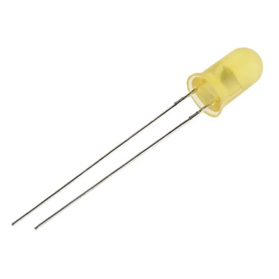 Broadcom Yellow LED 2.5V 5 mm Through Hole Diffused Tinted HLMP-4719