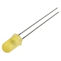 Broadcom Yellow LED 2.5V 5 mm Through Hole Diffused Tinted HLMP-4719