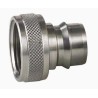 Nito Hose Connector Stainless Steel 3/4 Inch Female 25 Bar 64610A3