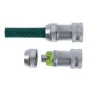 Nito Brass Hose Connector 0.5 Inch ID, Coupler Type, 25 Bar, 1/2 Inch Connection, 80°C Max, 5950LA3