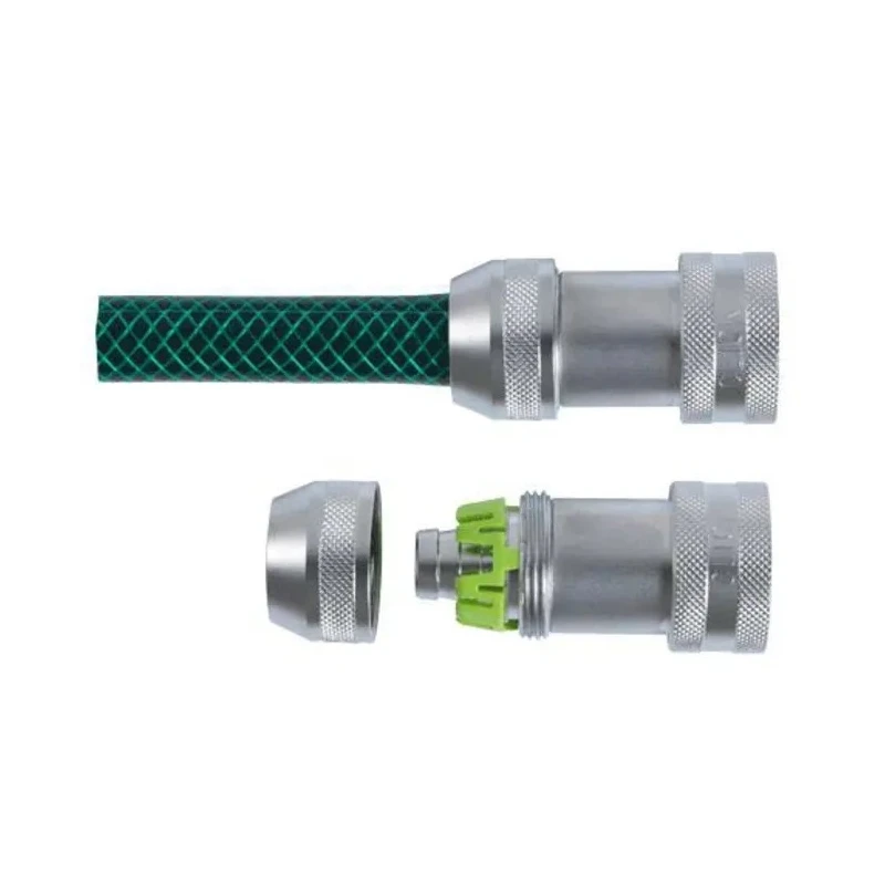 Nito Brass Hose Connector 0.5 Inch ID, Coupler Type, 25 Bar, 1/2 Inch Connection, 80°C Max, 5950LA3