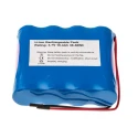 RS PRO 3.7V Lithium-ion Rechargeable Battery Pack, 4 Cells, 10.4Ah, Wire Terminal 144-9409