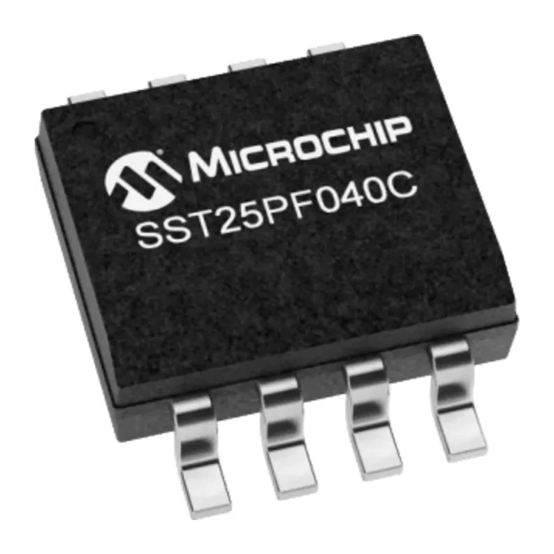 Microchip Split Gate SPI SDI Flash Memory 4MB SOIC 8-Pin, 2.3–3.6V, 40MHz SST25PF040C-40I/SN