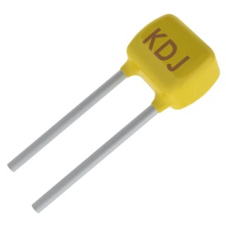 KEMET Multilayer Ceramic Capacitor 2.2nF 50V ±10% Through Hole Radial Goldmax 300 C315C222K5R5TA