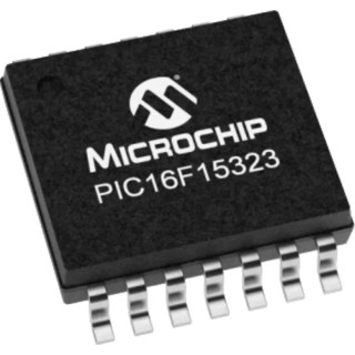 Microchip 8-bit CPU Microcontroller, 32 MHz, 3.5kB Flash, 14-Pin TSSOP PIC16F15323