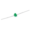 Broadcom Green Subminiature LED Through Hole 2.1V, 30mA, HLMP-6500