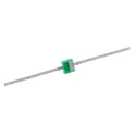 Broadcom Green Subminiature LED Through Hole 2.1V, 30mA, HLMP-6500