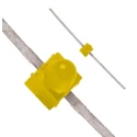 Broadcom Subminiature Yellow LED, 2V, 20mA, Through Hole, HLMP-6400