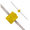 Broadcom Subminiature Yellow LED, 2V, 20mA, Through Hole, HLMP-6400
