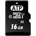 ATP Industrial Grade MicroSDHC Memory Card 16GB, UHS-1 U1, Class 10 AF16GUD3A-WAAIX