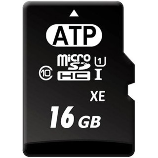 ATP Industrial Grade MicroSDHC Memory Card 16GB, UHS-1 U1, Class 10 AF16GUD3A-WAAIX
