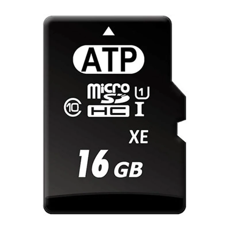 ATP Industrial Grade MicroSDHC Memory Card 16GB, UHS-1 U1, Class 10 AF16GUD3A-WAAIX