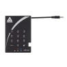 Apricorn Aegis Bio 3 Portable 1TB External Hard Drive AES-256 USB 3.0 Self-Destruct A25-3PL256-1000