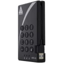 Apricorn Aegis Bio 3 Portable 1TB External Hard Drive AES-256 USB 3.0 Self-Destruct A25-3PL256-1000