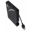 Apricorn Aegis Bio 3 Portable 1TB External Hard Drive AES-256 USB 3.0 Self-Destruct A25-3PL256-1000