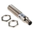RS PRO Threaded Barrel Capacitive Proximity Sensor 5 mm, M18 x 1, PNP, 200mA, 30V, 1000V AC, IP67, Copper Nickel 146-6758