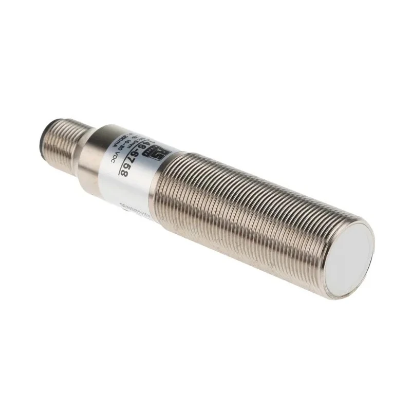 RS PRO Threaded Barrel Capacitive Proximity Sensor 5 mm, M18 x 1, PNP, 200mA, 30V, 1000V AC, IP67, Copper Nickel 146-6758