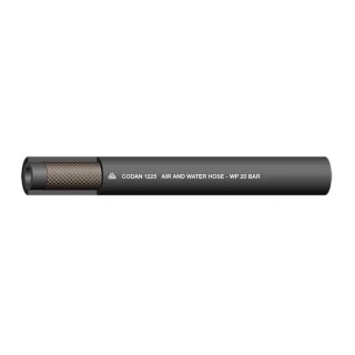 RS PRO Black EPDM Hose Pipe 12.7 mm ID, 21.5 mm OD, 25 m, 146-7726