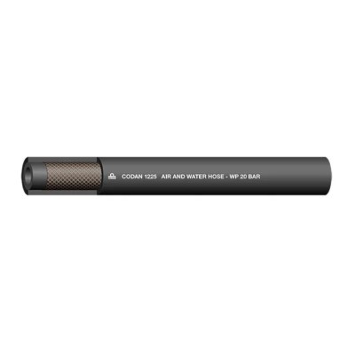 RS PRO Black EPDM Hose Pipe 12.7 mm ID, 21.5 mm OD, 25 m, 146-7726