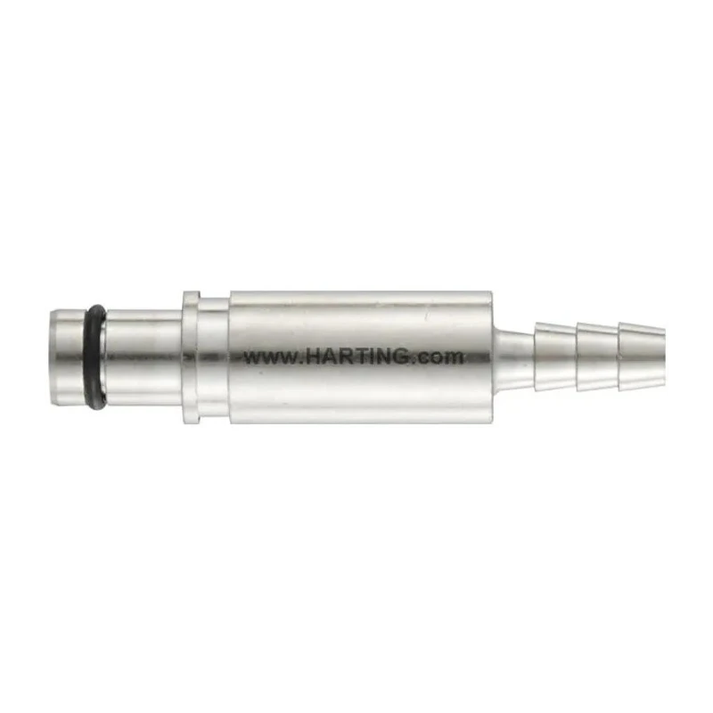 HARTING HAN Modular Male Pneumatic Contact, 4 mm, Brass, Heavy Duty Power Connector 09140006304