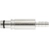 HARTING HAN Modular Male Pneumatic Contact, 4 mm, Brass, Heavy Duty Power Connector 09140006304