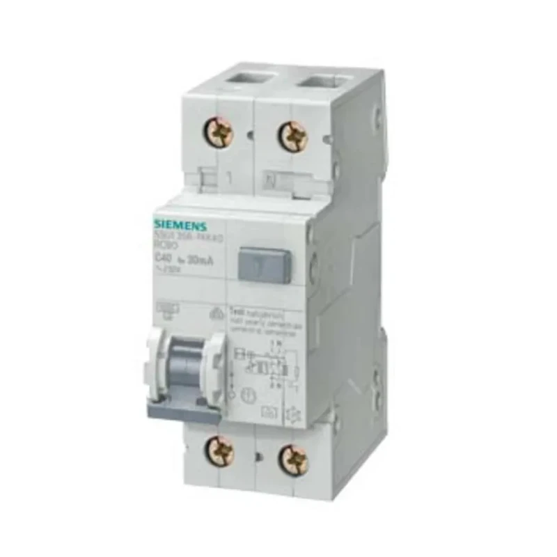 Siemens Residual Current Circuit Breaker with Overload Protection, 40A, 2-Pole, 30mA, Type A, DIN Rail, 230V 5SU1356-7KK40