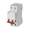 Siemens 2-Pole DIN Rail Isolator Switch, 63A, Red Handle, 400V AC, Model 5TL1263-1