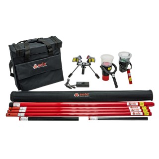 No Climb Solo Series Smoke & Heat Detector Testing Kit, Battery-Powered Cordless, 9 m Reach Solo823
