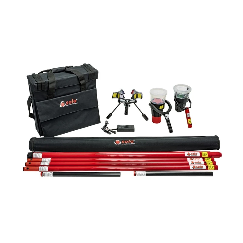 No Climb Solo Series Smoke & Heat Detector Testing Kit, Battery-Powered Cordless, 9 m Reach Solo823