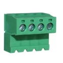 RS PRO Pluggable Terminal Block 4-Contact 5.08 mm Pitch 1 Row 15A 300V Polyamide Male Screw CTBP96HJ