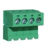 RS PRO Pluggable Terminal Block 4-Contact 5.08 mm Pitch 1 Row 15A 300V Polyamide Male Screw CTBP96HJ