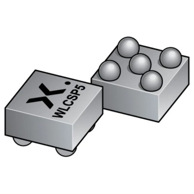 Nexperia 2-Element Uni-Directional ESD Protection Diode, 6V Breakdown, 5-Pin WLCSP PESD1USB3SZ