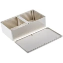 RS PRO ABS Enclosure, White Lid, IP54, 190x110x60 mm, 2000 Series, 153-3202