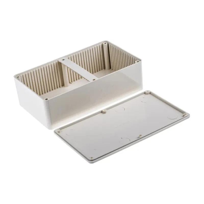 RS PRO ABS Enclosure, White Lid, IP54, 190x110x60 mm, 2000 Series, 153-3202